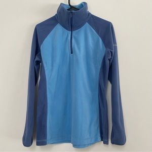Columbia Fleece Pullover Quarter Zip Sweatshirt L